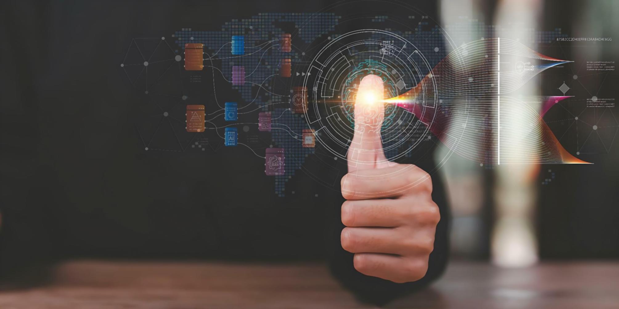 オフィスでの研究開発風景